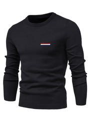 Men's Dragon Graphic Knitted Sweater