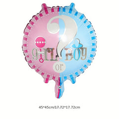 5pcs Baby Shower Balloons Gender Reveal Party Decoration