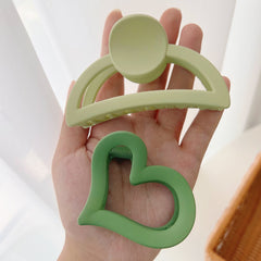 Colorful Acrylic Claw Clip Minimalist Women Hair Clip Gift For Her