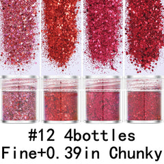 Chunky Glitters Fine Mix UV Resin Jewelry Making Decor