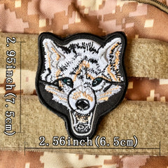 Wild Animal Embroidered Applique Patch Iron On Sew On Patches For Clothes