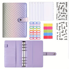 Gradient Loose leaf Book Set Notepad Business Office Supplies