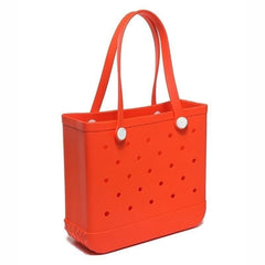 Rubber Waterproof Basket Tote Swimming Fitness Storage Bag Pet Bag