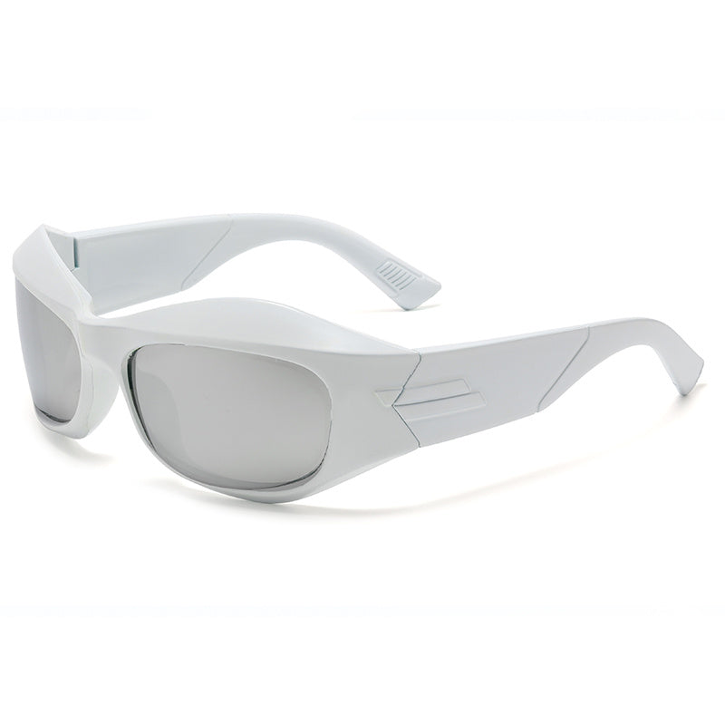 Men's Geometric Frame Sunglasses