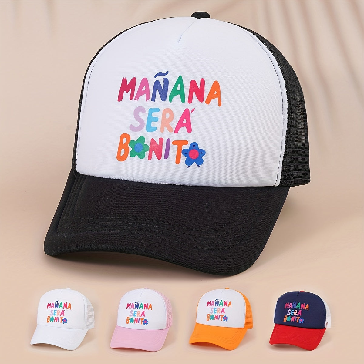 Funny Trucker Hats Adult Washable Baseball Cap Fishing Caps Fun Gift