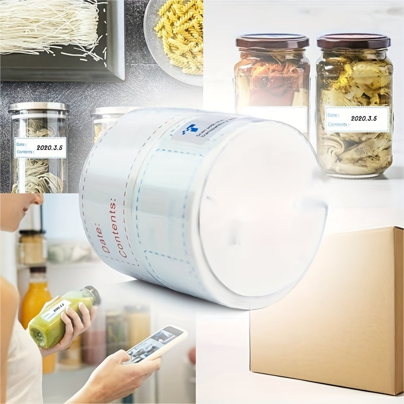 2pcs Removable Freezer Labels 1 X 3 Inch Food Storage Stickers