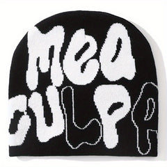 Unisex Hip Hop Knit Beanie Cap Men's Candy Y2K Thermal Hat