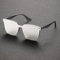 Men's Vintage Oval UV400 Sunglasses for All Seasons