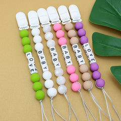 Customized Pacifier Chain For Baby Baby Stuff Accessories With Unique Item