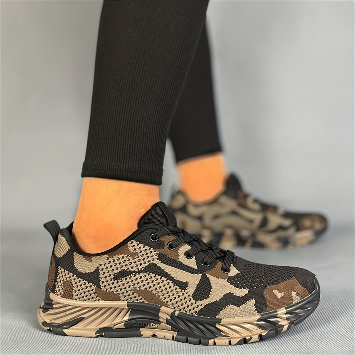 Women's Camo Hiking Shoes Comfortable Sports Shoes