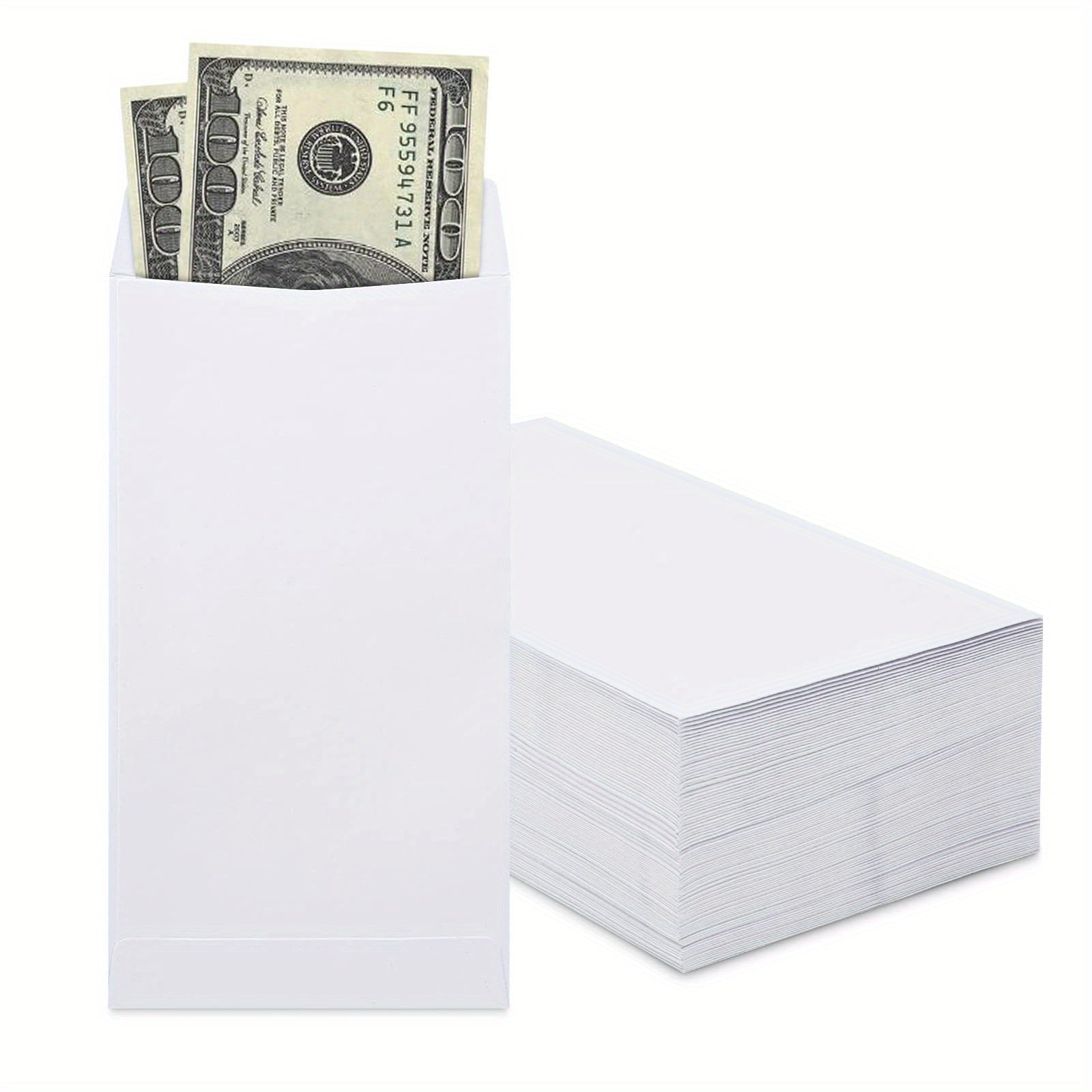 100 Packs Cash Envelopes Money Saving Challenge Small Money Envelopes For Cash