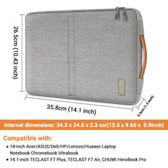 Portable Waterproof Laptop Bag 33-56 cm with Pouch