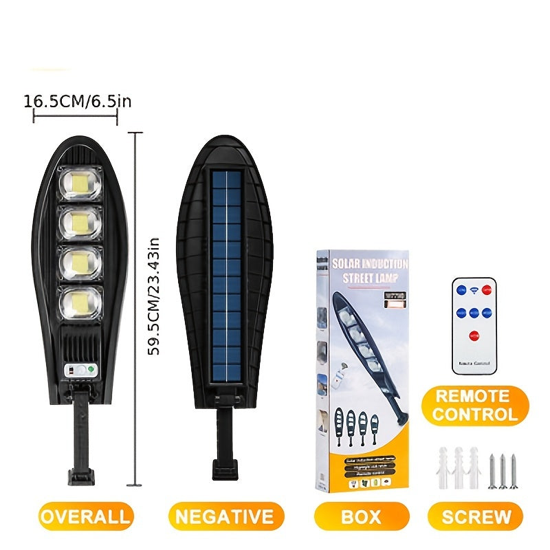 10000W 168LED Solar Street Light Outdoor Waterproof LED For Garden Wall