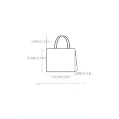 Quilted Insulated Lunch Bag Leakproof Handheld Box