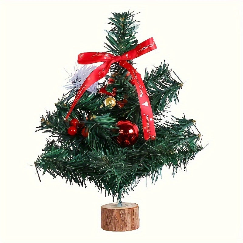 Artificial Christmas Tree Decoration Christmas Party Home Table Craft