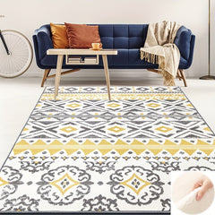 Nordic Geometric Large Area Rug, Non Slip, Machine Washable