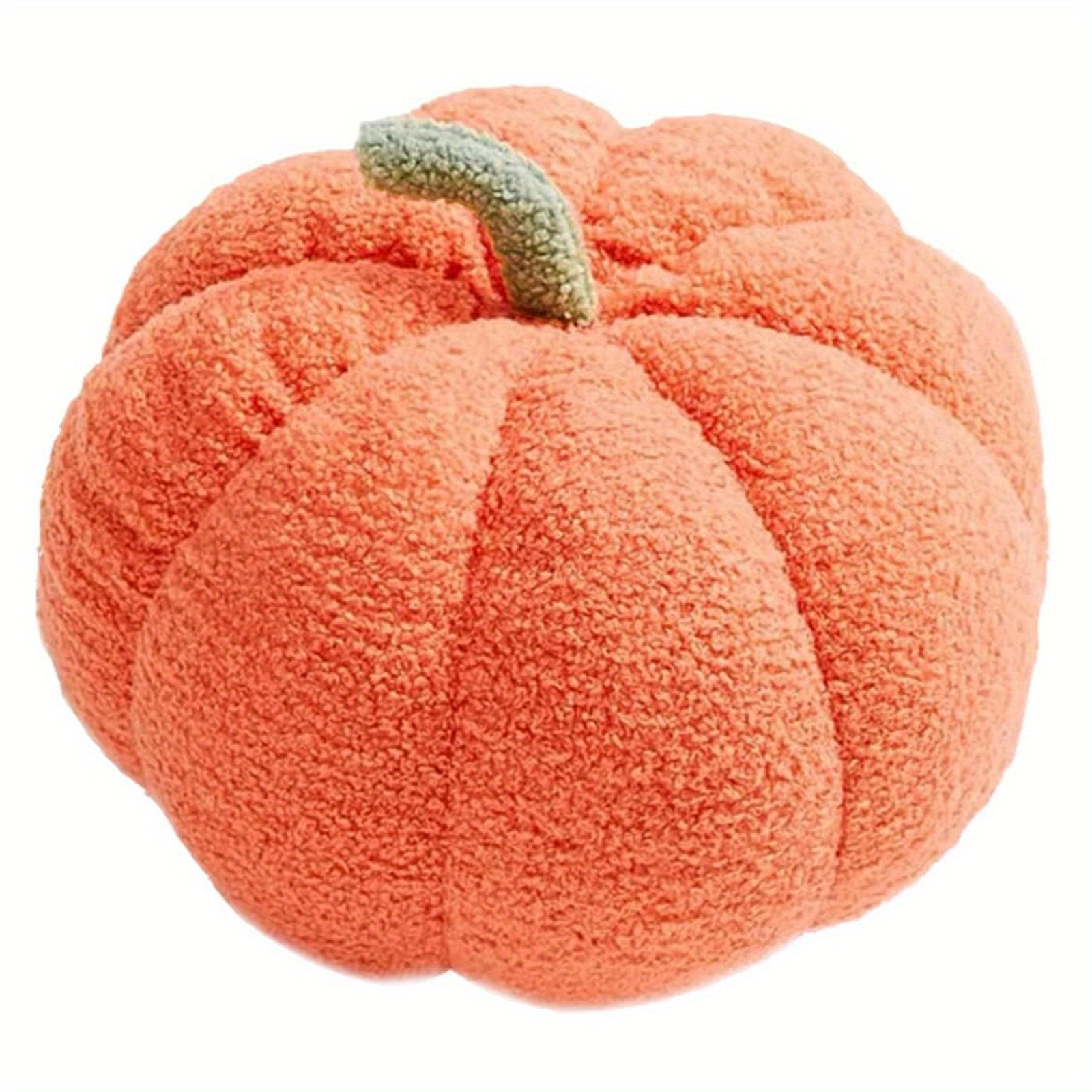 3D Pumpkin Shaped Plush Pillow for Halloween & Thanksgiving