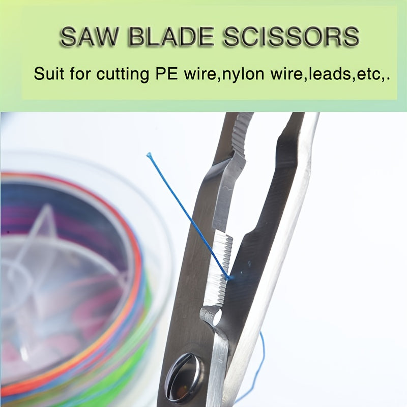 Saltwater Resistant Fishing Pliers with Split Ring Hook Removers