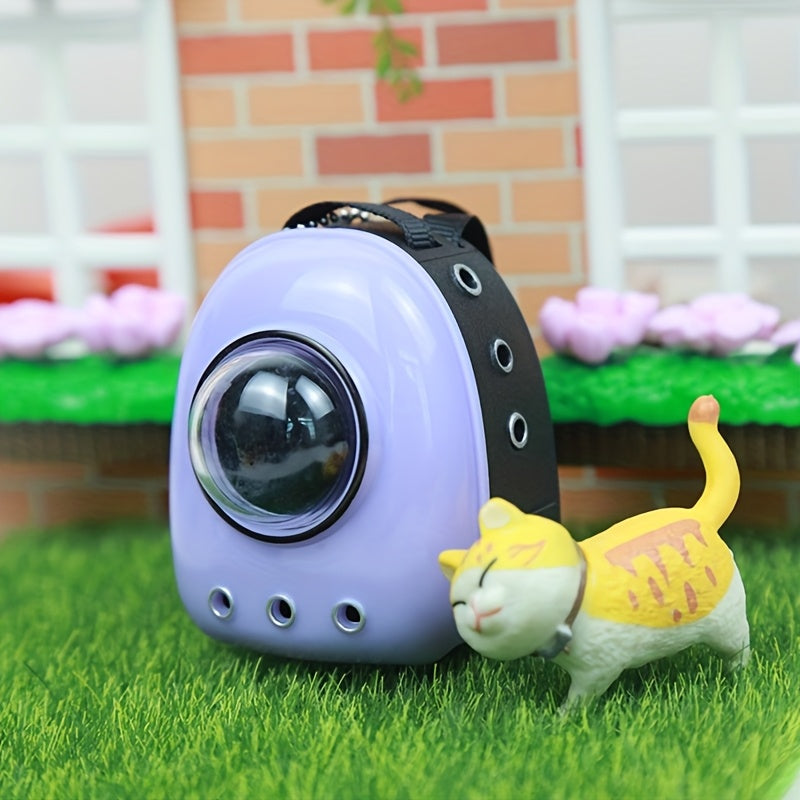 Mini Cat Bag Simulation Mini Cat Model Pet Space Bag Doll House Accessories