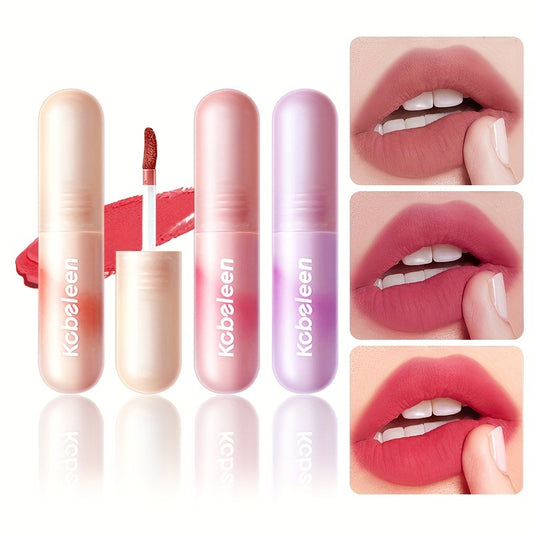 High Pigmented Matte Lip Gloss Set, 12 Colors, Long Lasting Wear, Nude Options