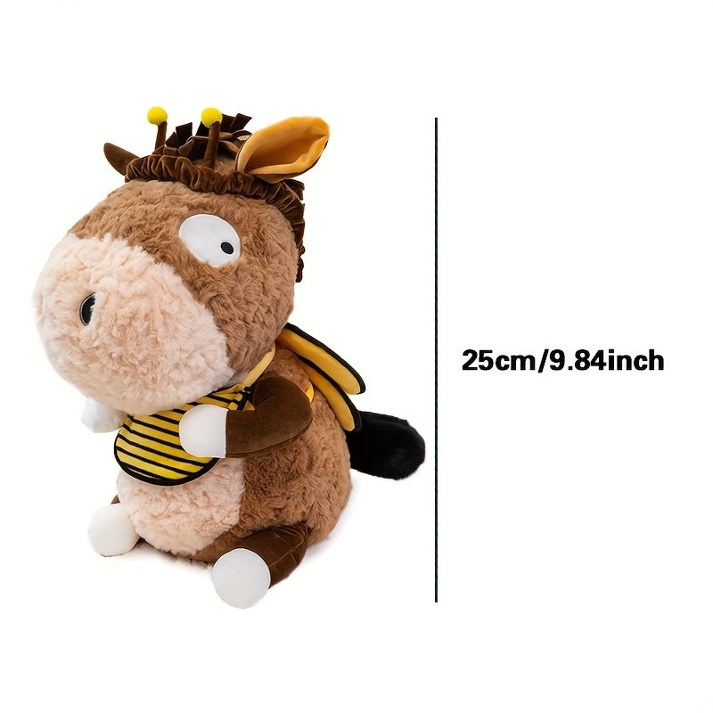 Bee Costume Plush Donkey Toy Festive Gift for Kids
