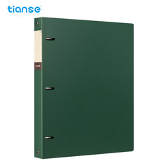 TIANSE 3-Hole A4 File Folder w/ Pockets 220 Sheets Capacity Binder