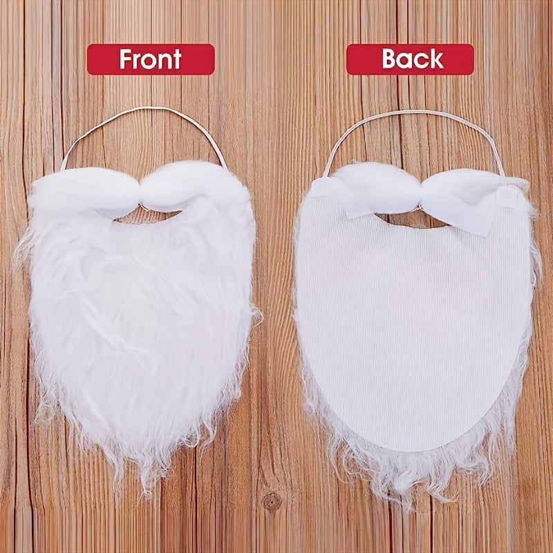 Santa Claus Beard 8 Word Dress Up Christmas Decor