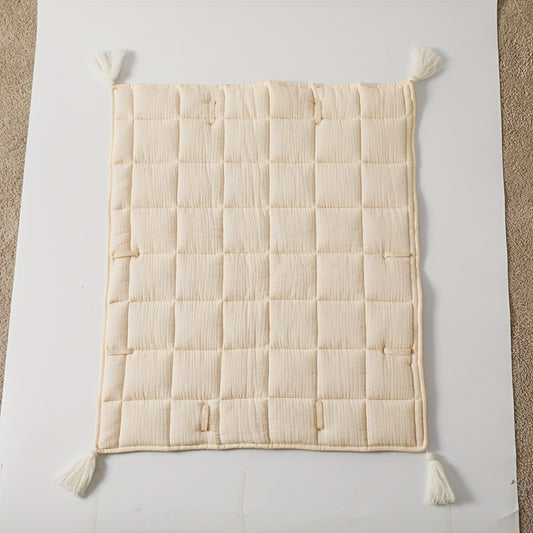 Tassel Floor Mat High Fabric Anti Slip Carpet
