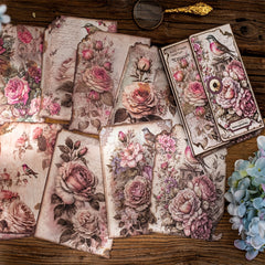 30pcs Lost Garden Decorative Message Notes for Art Journals
