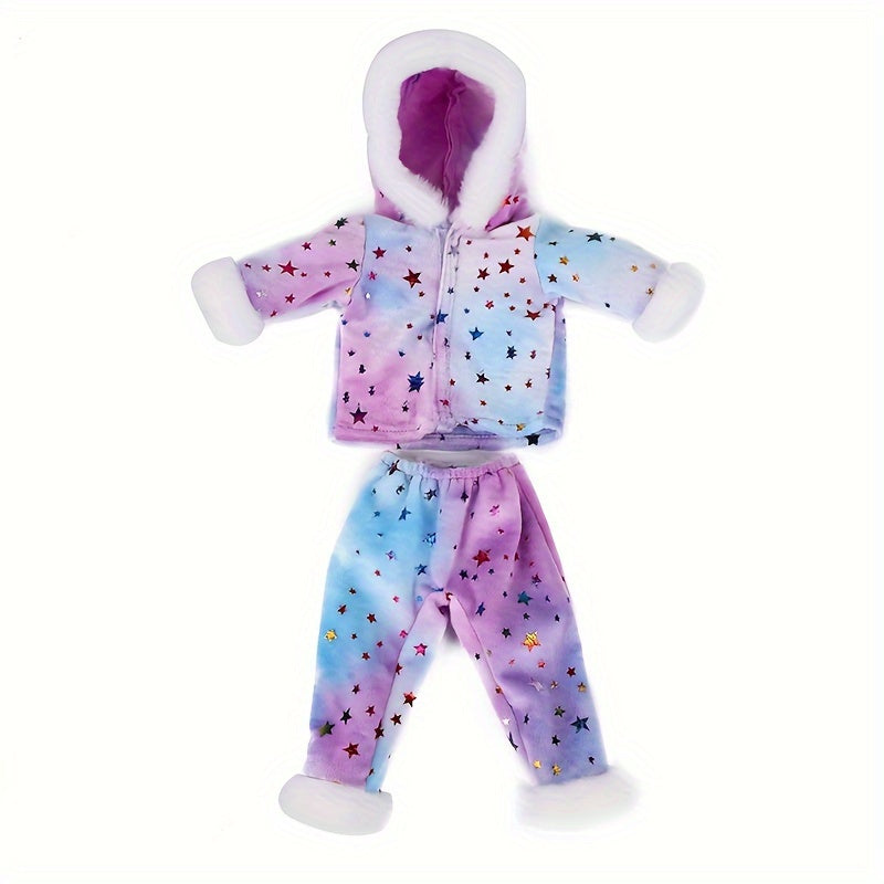 Holiday Style Doll Clothes Set for 18-inch Dolls