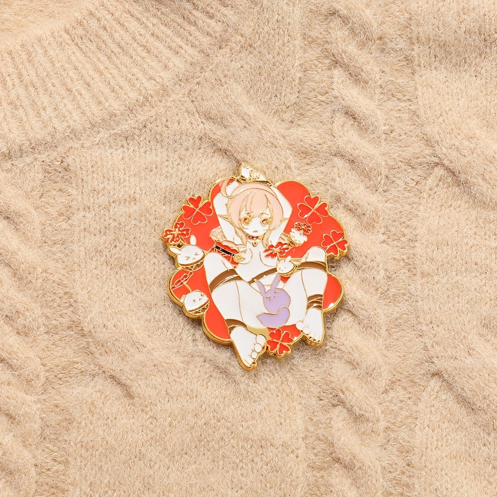 Game Brooch Men's Costume Accessories Birthday Gift