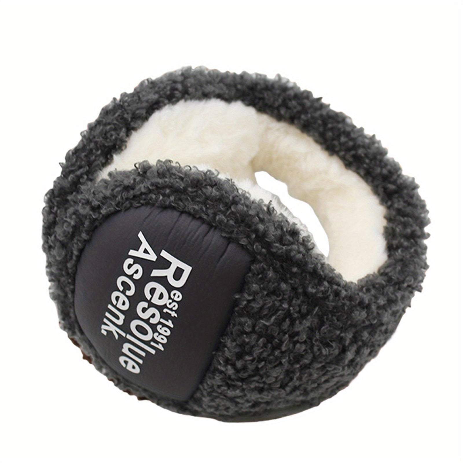 Bohemian Style Fleece Ear Muffs Winter Ear Warmer for Women Men