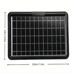Portable Solar Panel Waterproof USB Fast Charging Outdoor Emergency Charging