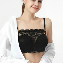 Floral Lace Chest Cover Anti-Peep Shield Pads