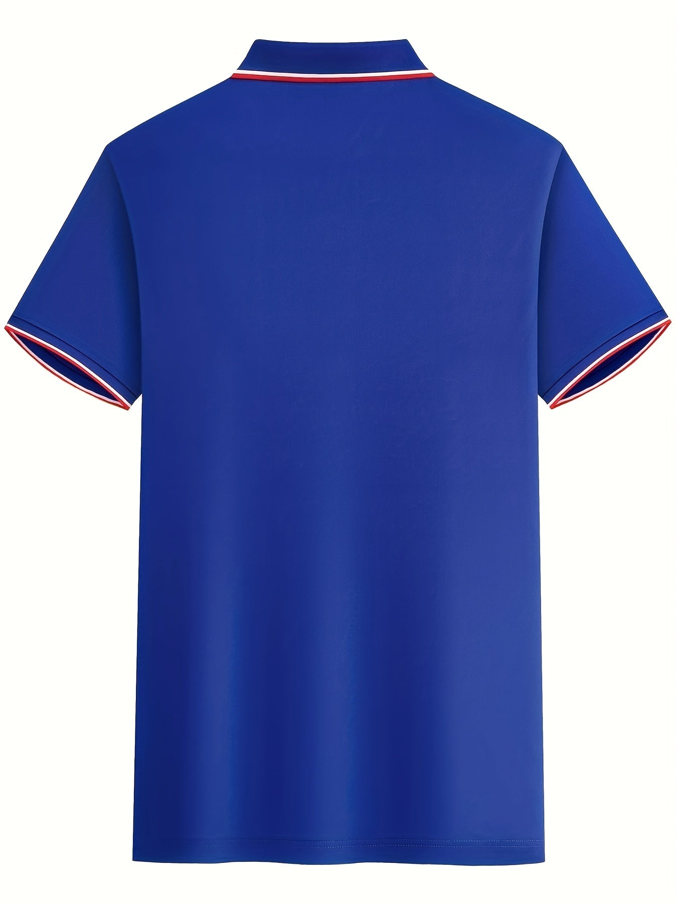 Car Racing Print Men's Golf Short Sleeve Shirt