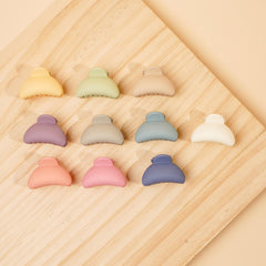 10pcs Matte Hair Claw Clips Strong Hold Big Hair Clips Set