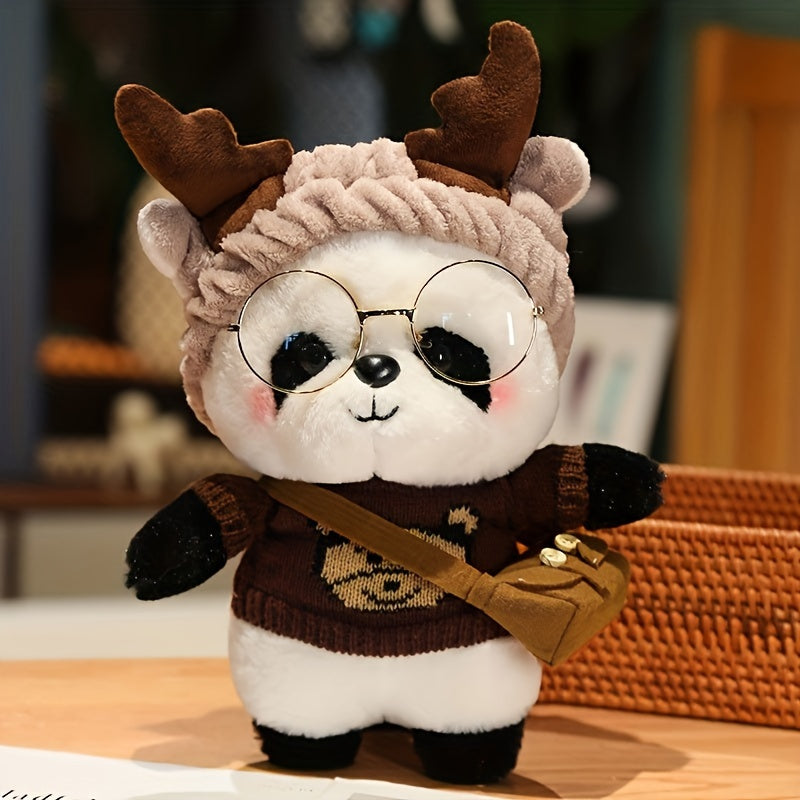 Cartoon Panda Doll Plush Toy Halloween Christmas Gift