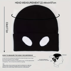 Cartoon Jacquard Anime Knit Hat Warm Beanie Unisex