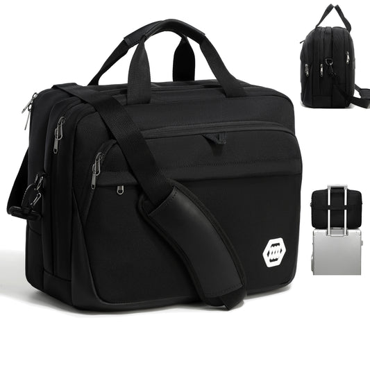 Men's Briefcase Laptop Bag For Work Business Shoulder Handbag