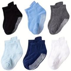 12pairs Baby Girls Kids Non-Slip Socks Soft Comfy Toddlers Children's Socks
