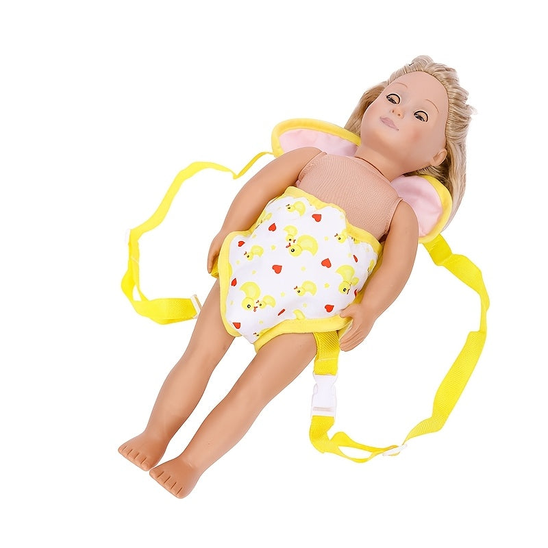 Doll Carrier Backpack for 43 18 45 Dolls Adjustable Straps Ages 3-6