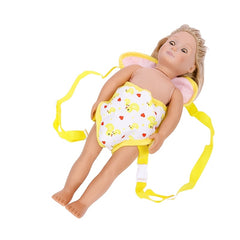 Doll Carrier Backpack for 43 18 45 Dolls Adjustable Straps Ages 3-6
