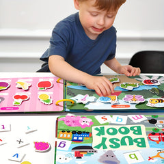 Colorful Interactive Busy Book for Kids - Educational Paperback