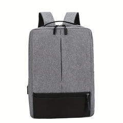 3pcs Men's Backpack Crossbody Bag Set With USB Charging Port