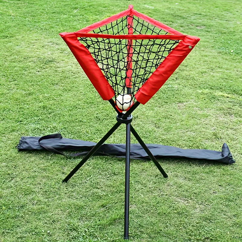 Baseball Tennis Ball Basket Rack Triangle Ball Holder Rack