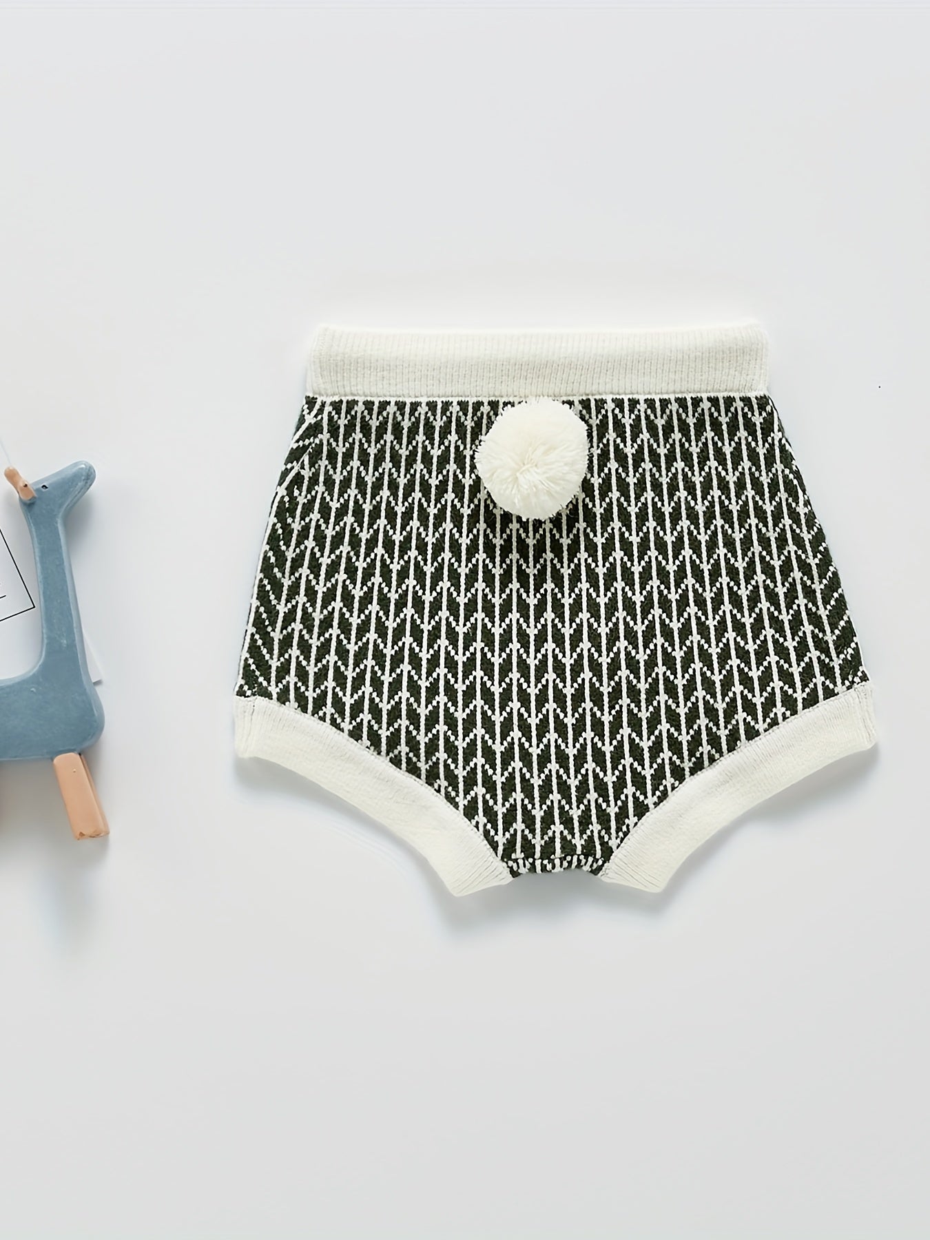 Baby Cotton Striped Pants Drawstring Short Pants