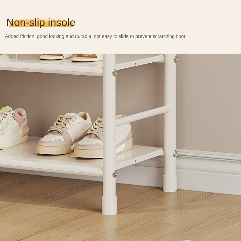 1pc Shoe Storage Rack Household Layer Shoe Rack Bedroom Floor Standing Storage