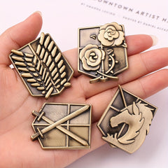 1pc Anime Brooch Clothing Backpack Accessories Gift