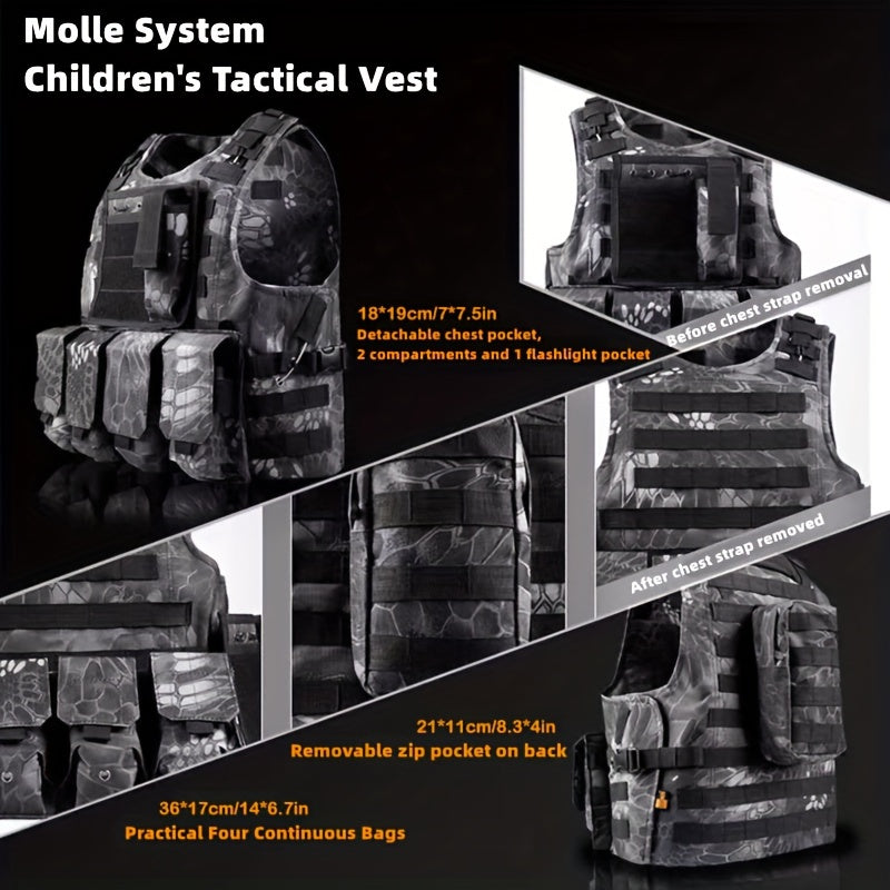 Training Tactical Vest for Airsoft Paintball