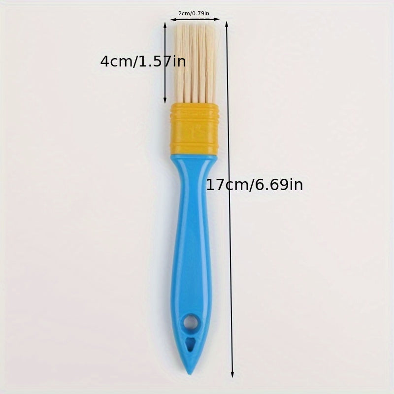 Nylon Paint Brush Plastic Handle Bristle Brush Multipurpose